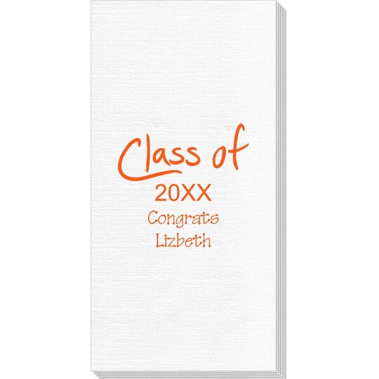 Pick Any Year of Fun Class of Deville Guest Towels